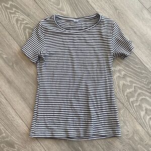 Striped Crop Shirt Old Navy